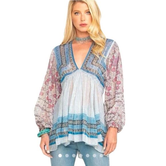 NWT- Free People Aliyah Tunic - Picture 1 of 12
